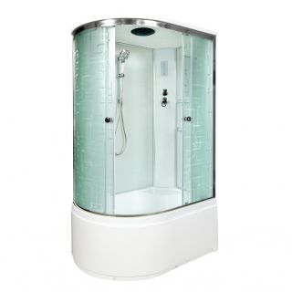 Душевая кабина Deto ЕМ4512 R с электрикой (эл.) 120х80х220 см